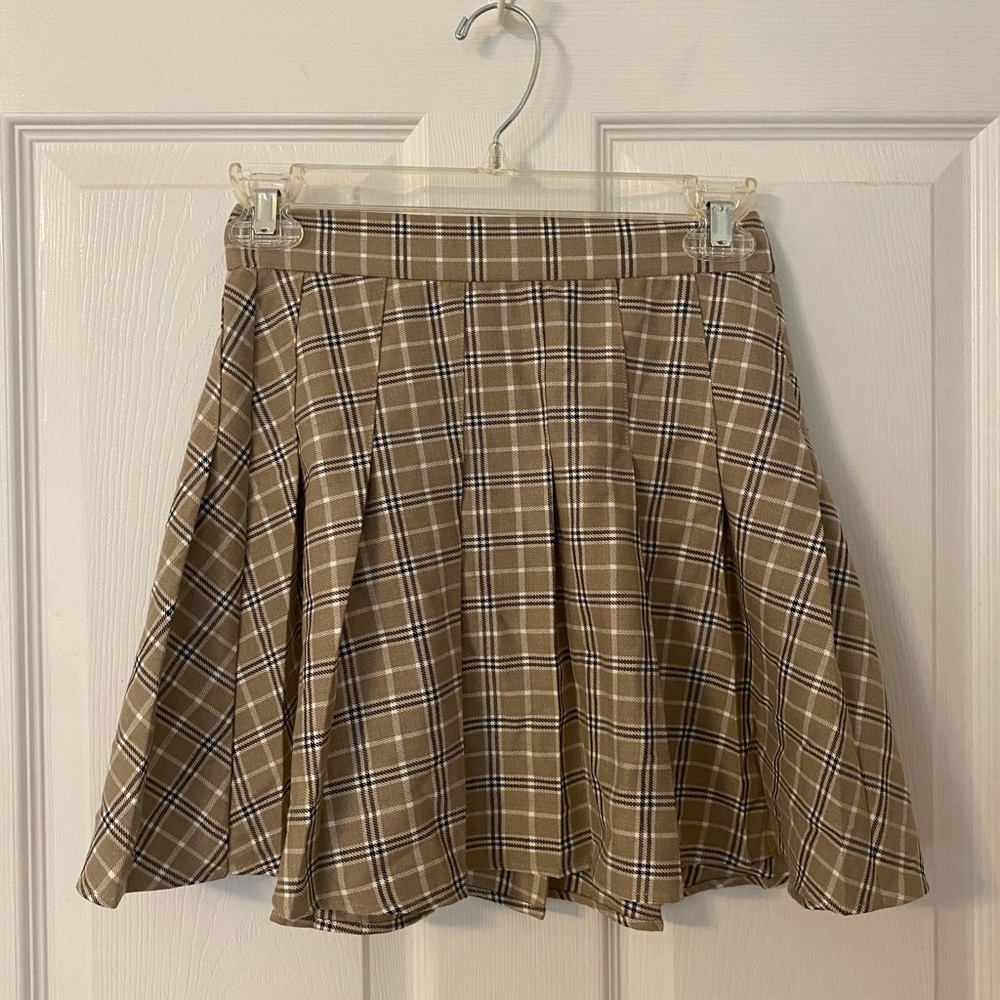 Garage Plaid Skirt